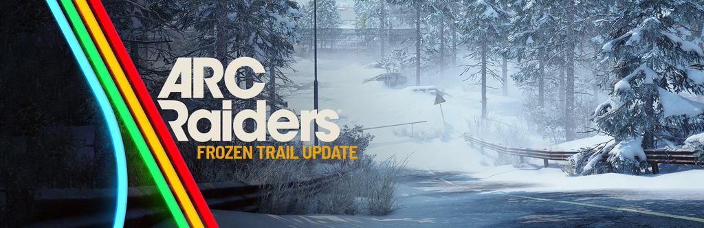 ARC Raiders Frozen Trail Update snowy landscape promotional artwork